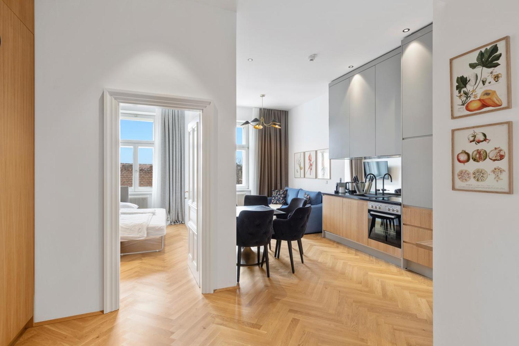 Sgrafit Apartments - Self Check-In เร็ทซ์ ภายนอก รูปภาพ